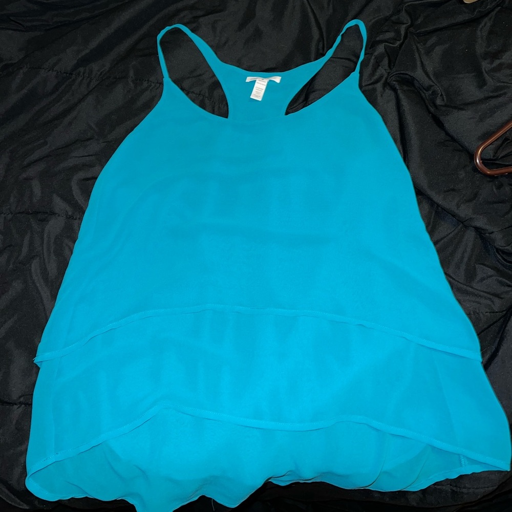 Blue tank top
